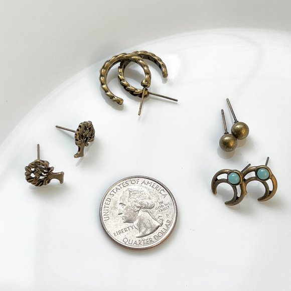NEW Small Stud Earrings (Set of 4) - Picture 4 of 6